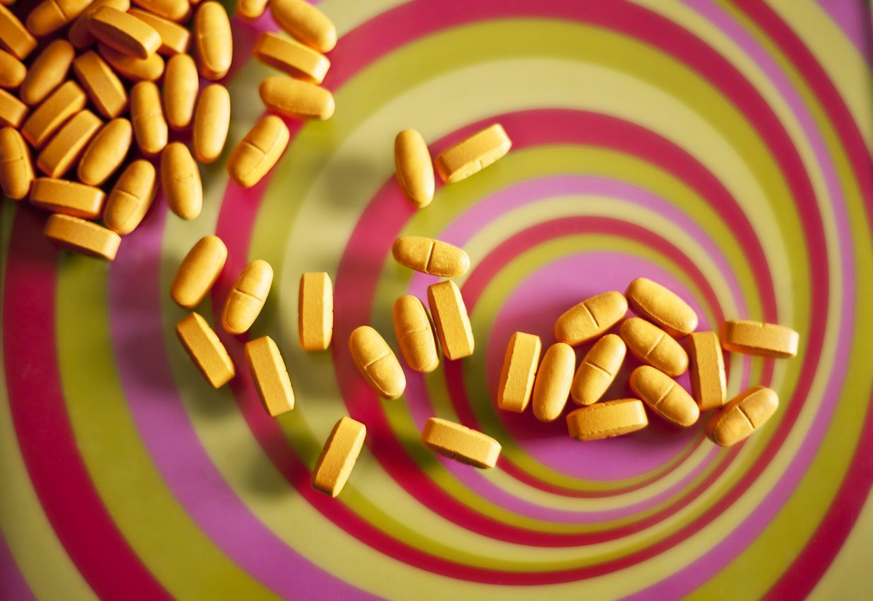 Comedown Symptoms and Detox: Understanding Challenges Image of pills illustrating comedown symptoms and detox effects
