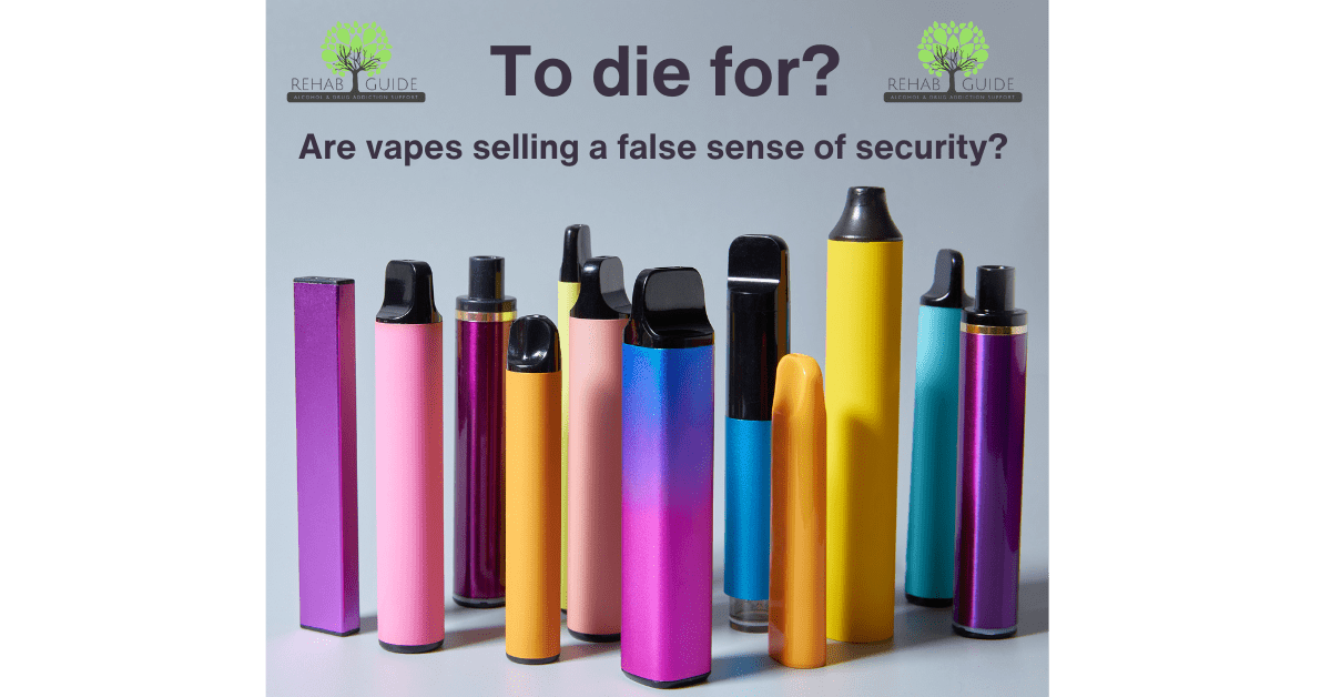 Colorful vapes raising addiction awareness, featuring Paul Danan