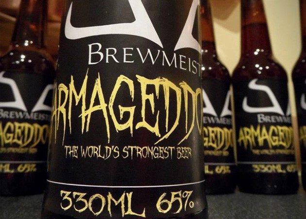 Understanding Types of Alcohol: The Strongest Beers Close-up of beer bottles illustrating strong types of alcohol